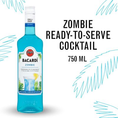 Bacardi RTD Cocktail Zombie 25Proof 750ml