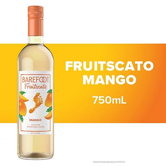 Barefoot Fruitscato Mango 750ml