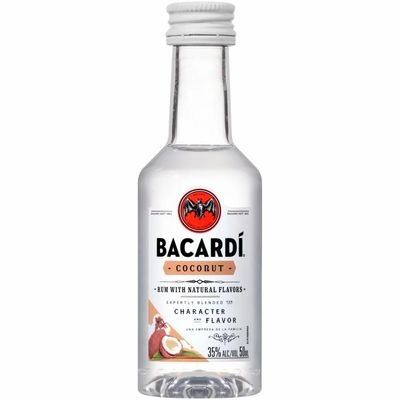 Bacardi Coconut Rum 70Proof Pet 50ml