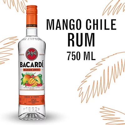 Bacardi Mango Chile Flavored Rum 70Proof 750ml