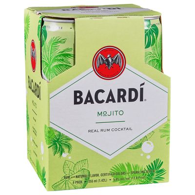 Bacardi Rtd Cocktails Mojito 11.8Proof 4pk 12oz cans