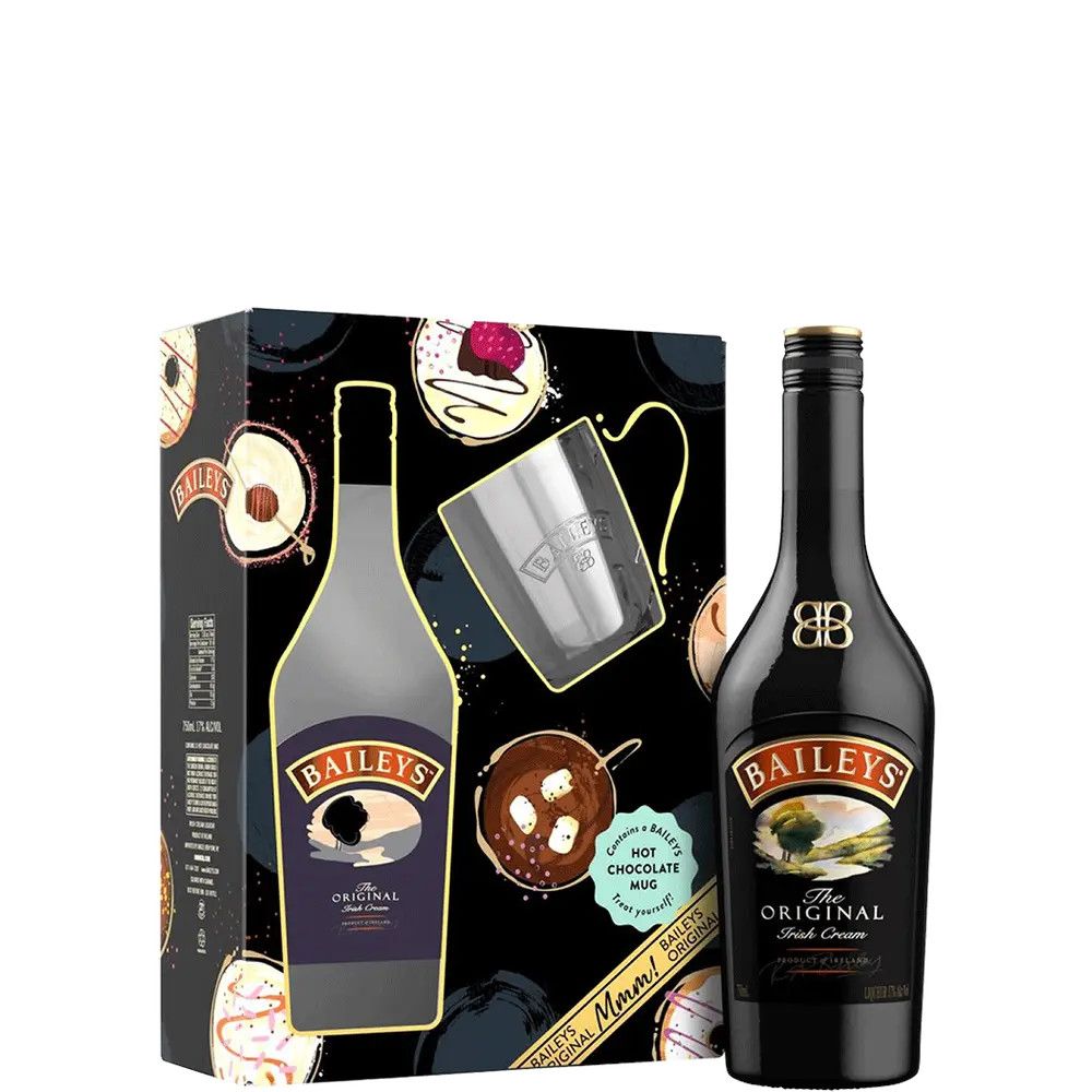 Baileys Original Irish Cream 34Proof W/Mug 750ml
