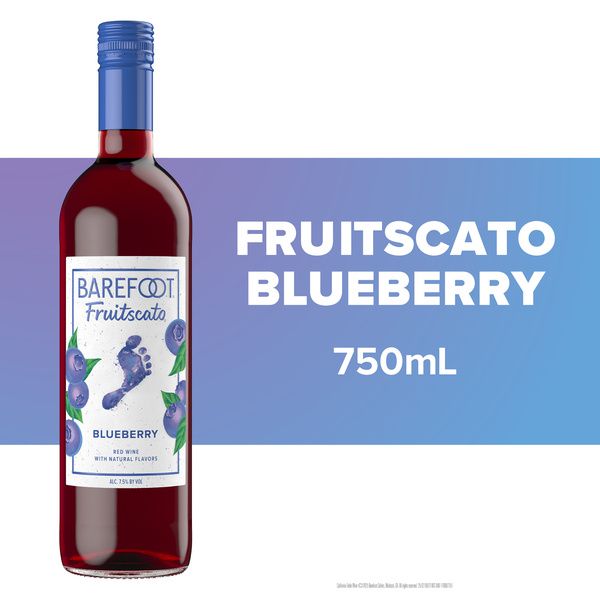 Barefoot Fruitscato Blueberry 750ml