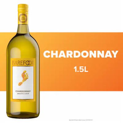 Barefoot Chardonnay 1.5 Ltr