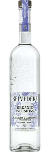 Belvedere Organic Blackberry Lemongrass 80Proof 750ml