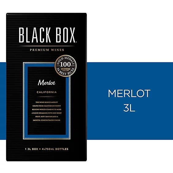 Black Box Merlot Wine Box 3 Ltr