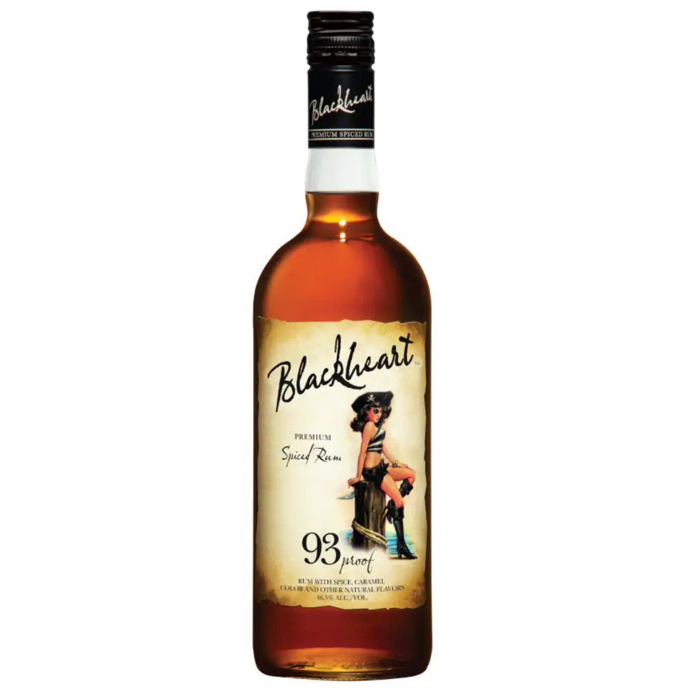Blackheart Spiced Rum 93Proof 750ml