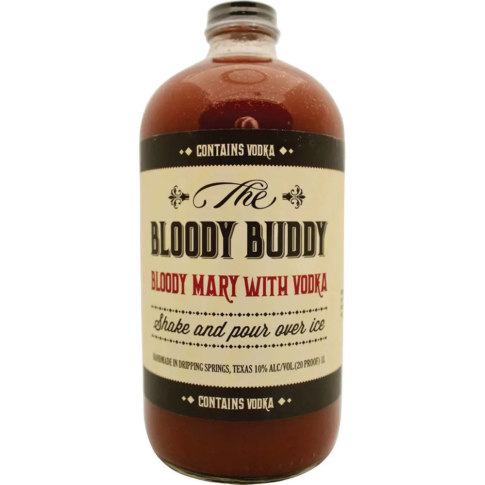 Bloody Buddy Bloody Mary With Vodka 20Proof 1 Ltr