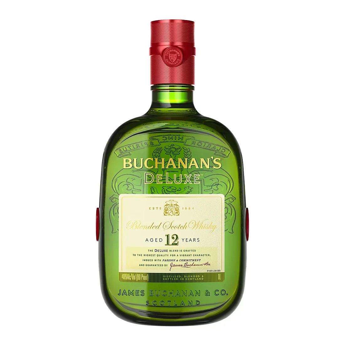 Buchanans 12Year Blended Scotch Deluxe 80Proof 1 Ltr