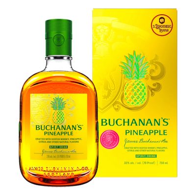 Buchanan's Pineapple Flavored Whiskey 70Proof 750ml