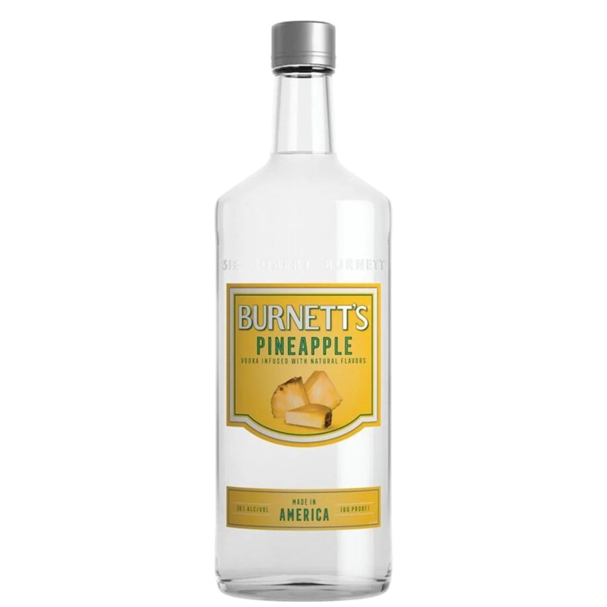 Burnett Pineapple Flavored Vodka 60Proof Pet 1.75 Ltr