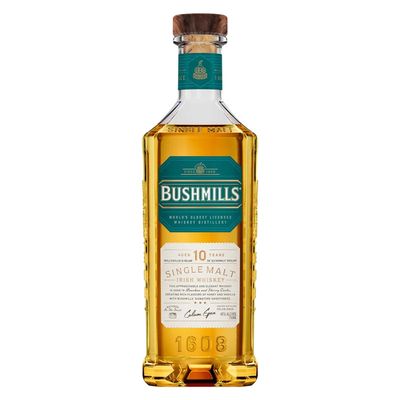 Bushmills 10Year Single Malt Irish Whiskey 80Proof 750ml