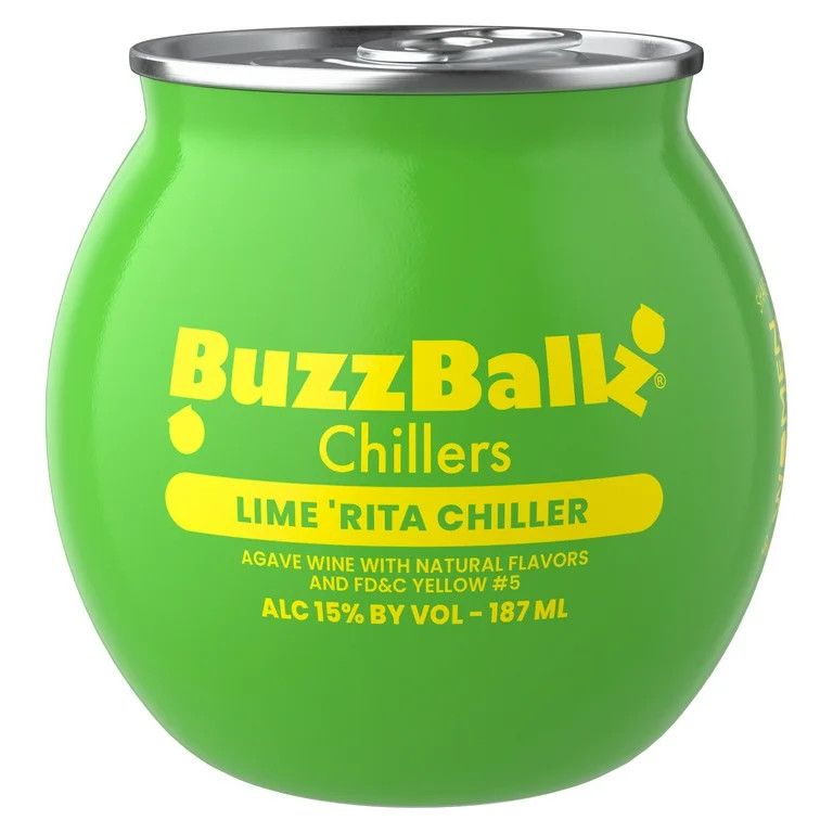 BuzzBallz Chillers Lime Rita Wine Base Cocktail 187ml