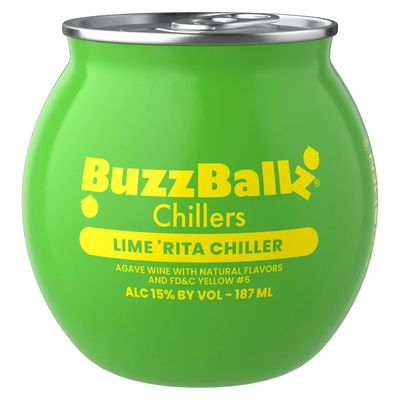 BuzzBallz Chillers Lime Rita Wine Base Cocktail 187ml