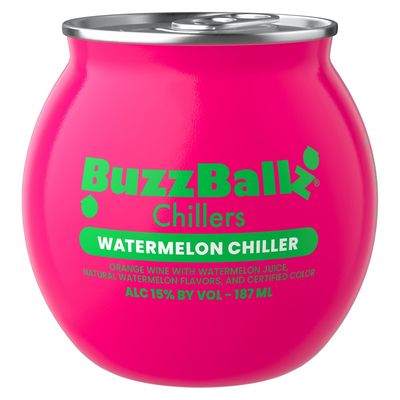 BuzzBallz Chillers Watermelon Chiller Wine Based Cocktail 187ml
