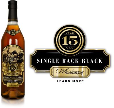 Calumet Farm 15Year Single Rack Black Bourbon 105Proof 750ml