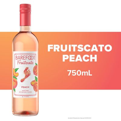 Barefoot Fruitscato Peach 750ml