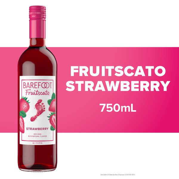Barefoot Fruitscato Strawberry 750ml
