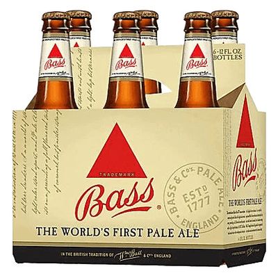 Bass Pale Ale 6pk 12oz Bottles