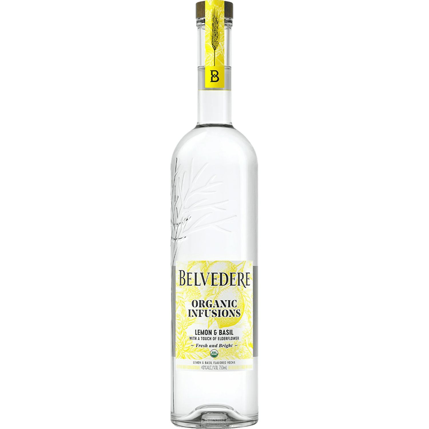 Belvedere Lemon &amp; Basil 1 Ltr