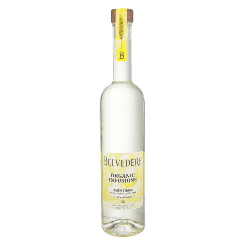 Belvedere Organic Lemon Basil 80Proof 750ml