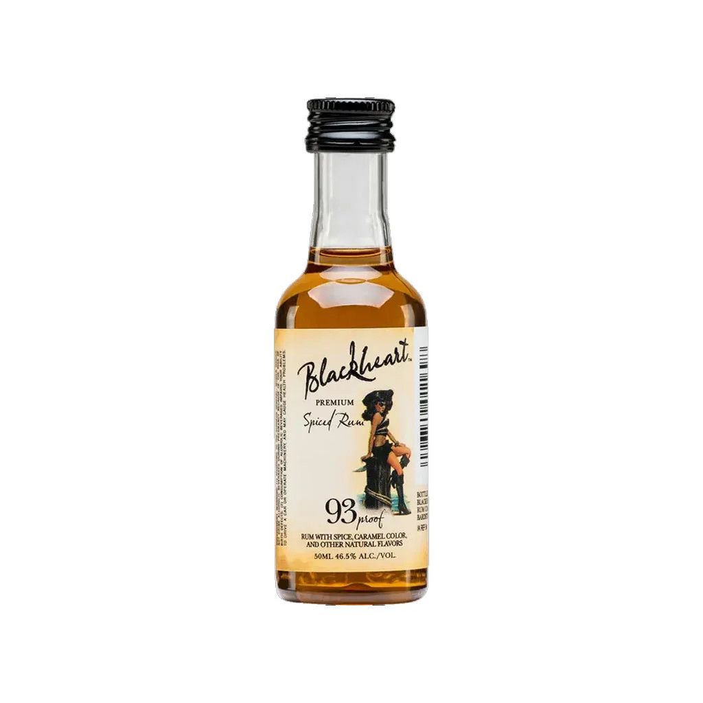 Blackheart Spiced Rum 93Proof Pet 50ml