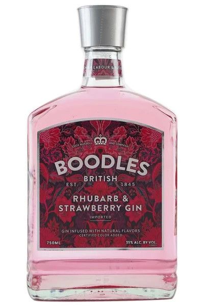 Boodles Rhubard &amp; Strawberry Gin 70Proof 750ml