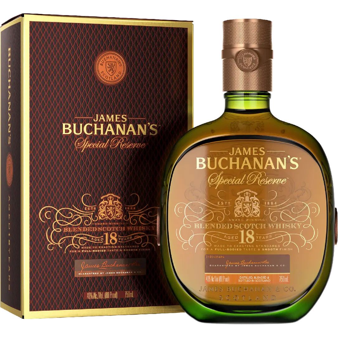Buchanan's 18Year Blended Scotch Special Reserve 80Proof 750ml