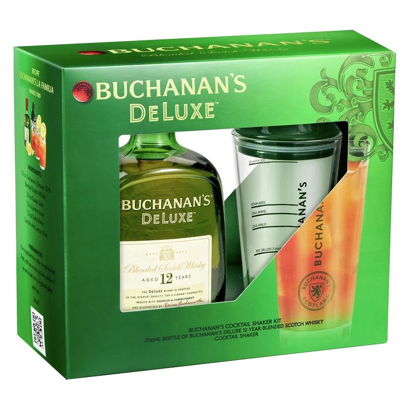 Buchanan's Blended Scotch Master 80Proof W/ Glass Pitcher 750ml