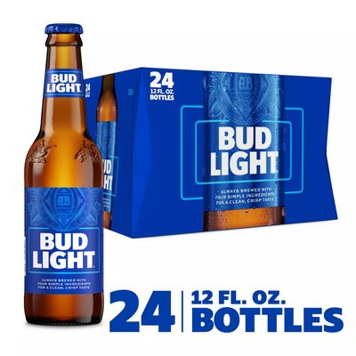 Bud Light 24pk 12oz Bottles