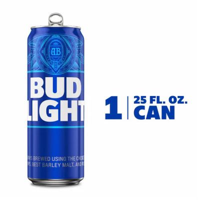 Bud Light Single Can 25oz