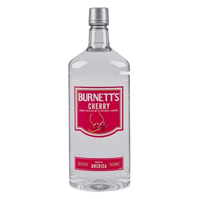 Burnetts Cheery Flavored Vodka 70Proof Pet 1.75 Ltr