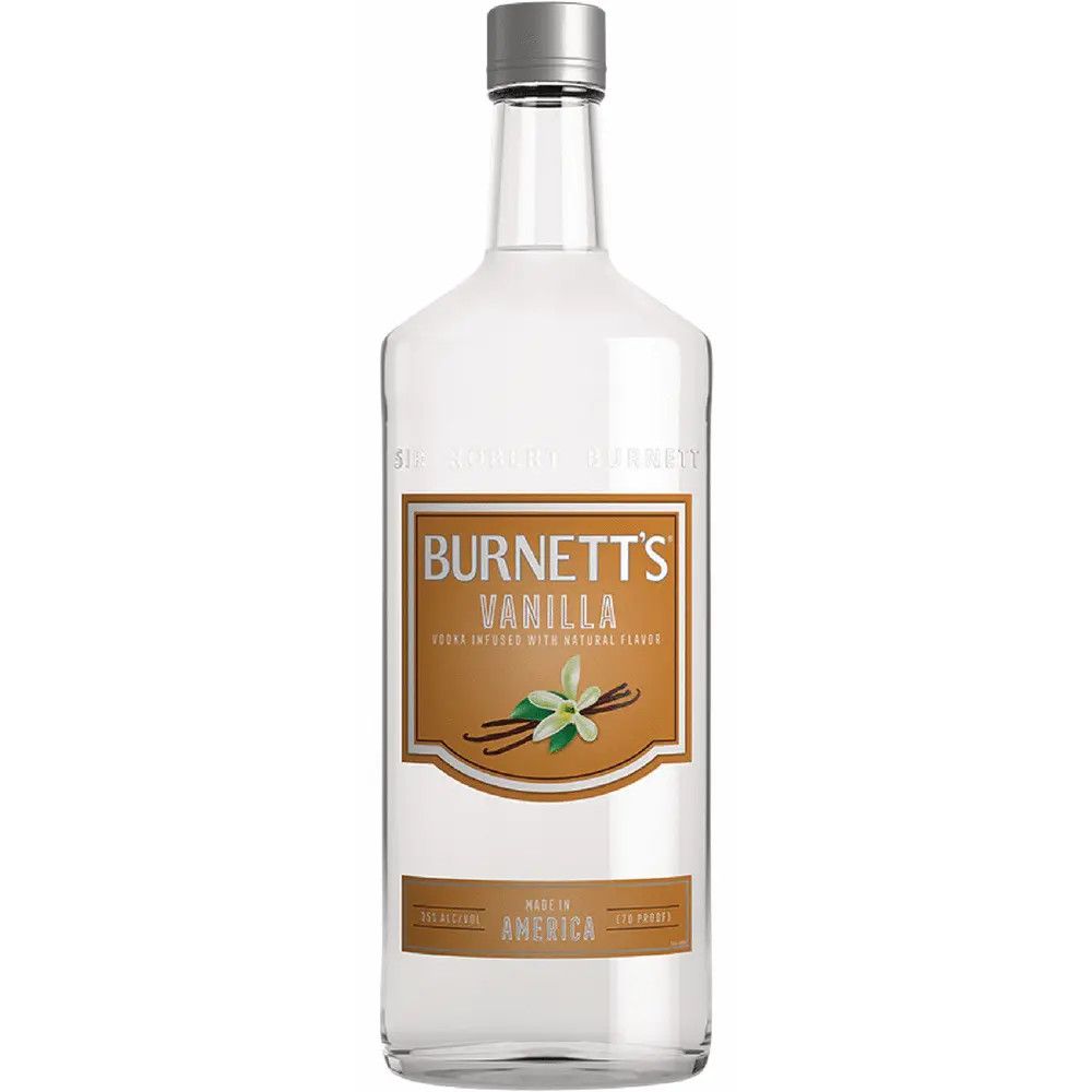 Burnetts Vanilla Flavored Vodka 70Proof 750ml