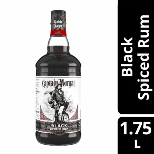 Captain Morgan Black Spiced Rum 94.6Proof 1.75 Ltr