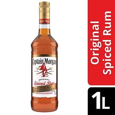 Captain Morgan Original Spiced Rum 70Proof 1 Ltr