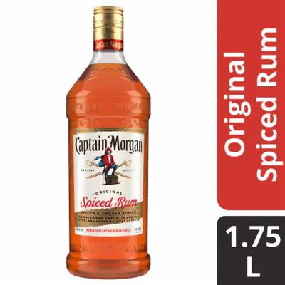 Captain Morgan Original Spiced Rum 70Proof Pet 1.75 Ltr