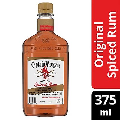 Captain Morgan Original Spiced Rum 70Proof Pet 375ml