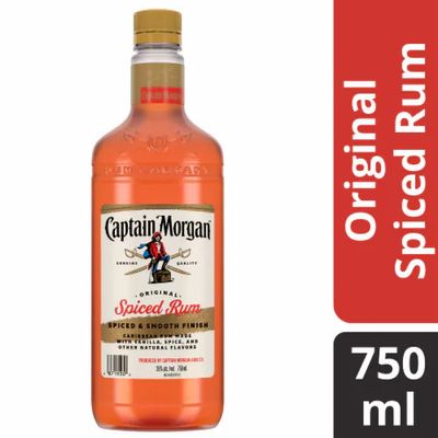 Captain Morgan Original Spiced Rum 70Proof Pet 750ml