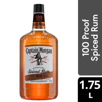 Captain Morgan Spiced Rum 100Proof 1.75 Ltr