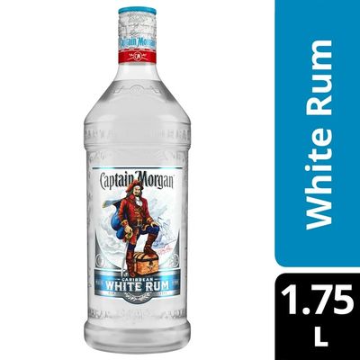 Captain Morgan White Rum 80Proof 1.75 Ltr