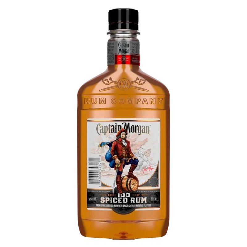 Captain Morgan Spiced Rum 100Proof 375ml
