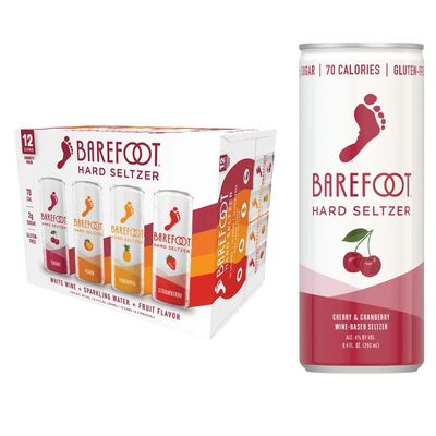 Barefoot Hard Wine Seltzer Verity Pack 12pk 12oz Cans