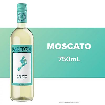 Barefoot Moscato 750ml