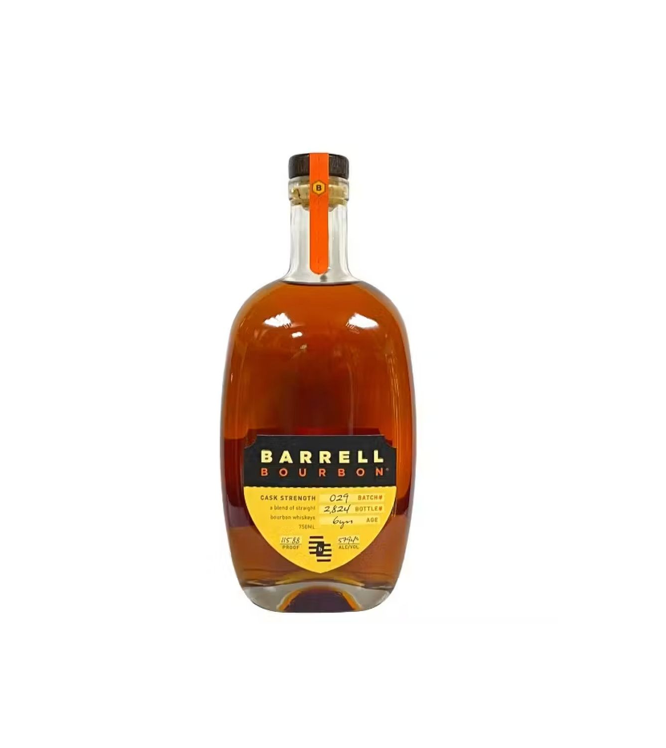 Barrell 6Year Bourbon Cask Strength  Batch #29 115.88Proof 750ml