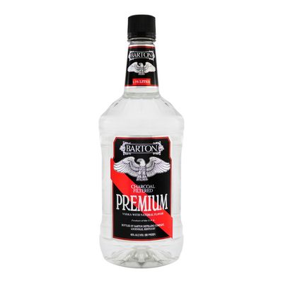 Barton Charcoal Filtered Premium Vodka 80Proof 1.75 Ltr