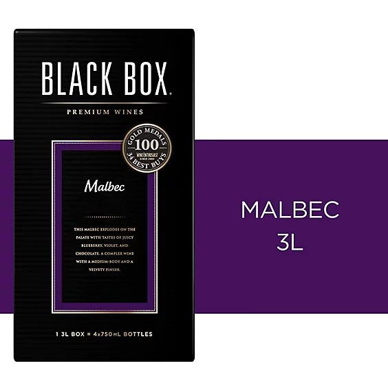 Black Box Malbec Wine Box 3 Ltr
