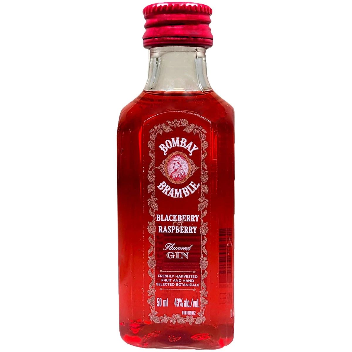 Bombay Bramble BlackBerry Raspberry Flavored Gin Pet 50ml