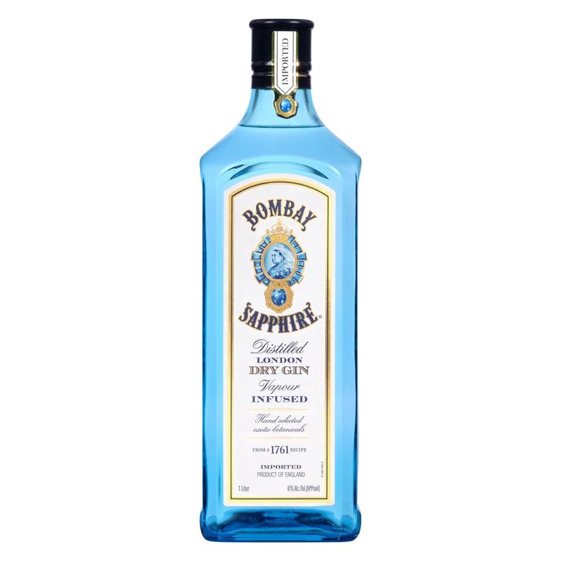 Bombay Sapphire London Dry Gin 94Proof 1 Ltr