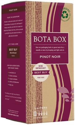 Bota Box Pinot Noir Box Wine 3 Ltr
