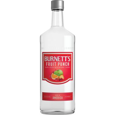 Burnetts Fruit Punch Flavored Vodka Pet 1.75 Ltr